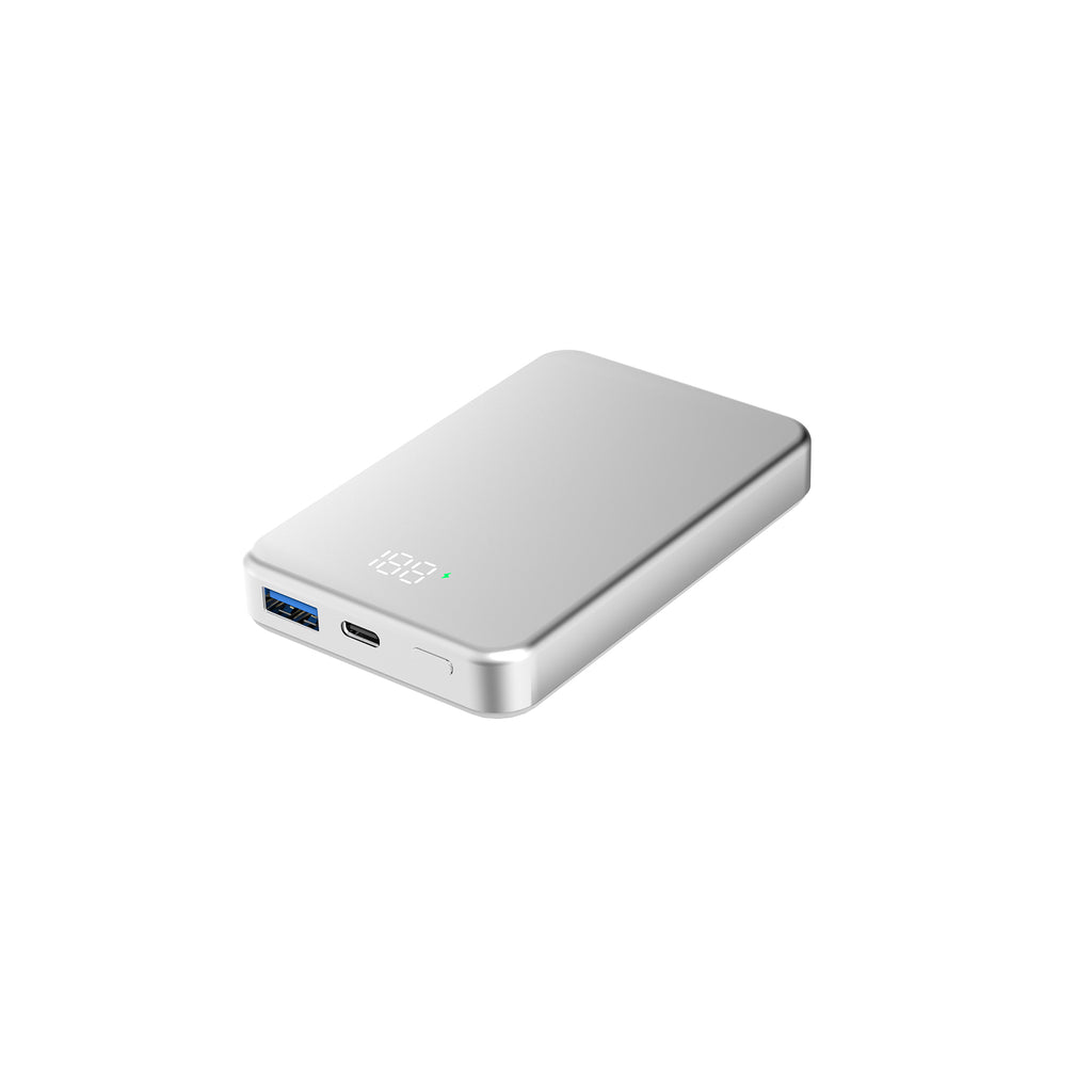 BNY for Magsafe Battery Pack, 10000mAh Wireless Portable Charger, PD20W USB-C Fast Charging LCD Display Power Bank