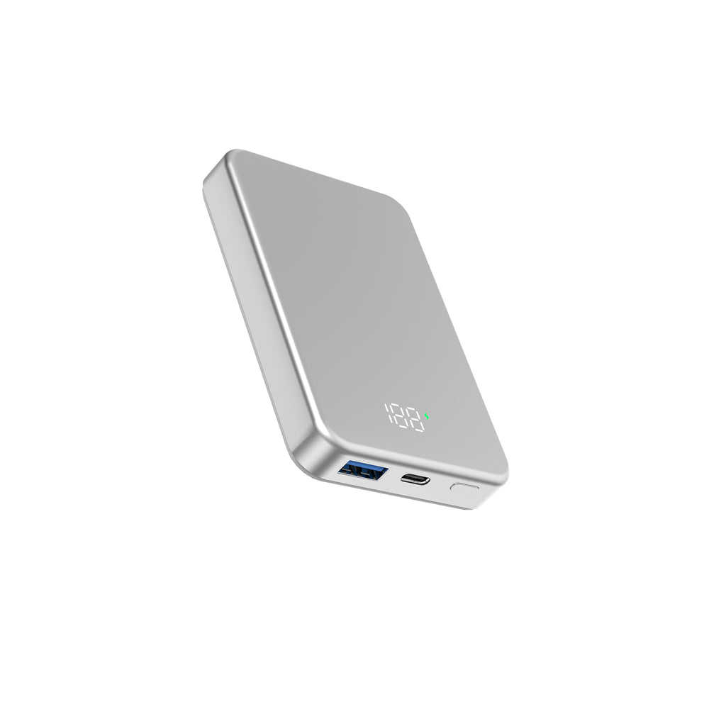 BNY for Magsafe Battery Pack, 10000mAh Wireless Portable Charger, PD20W USB-C Fast Charging LCD Display Power Bank