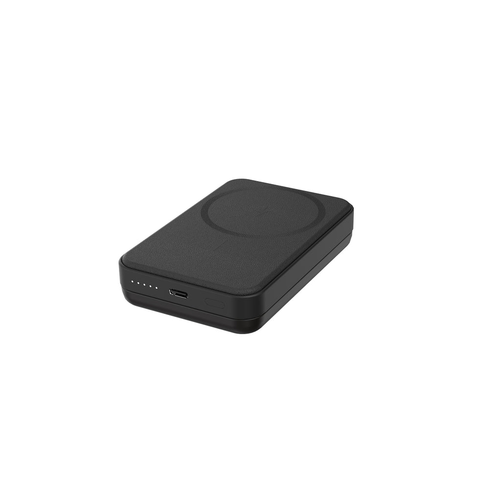 BNY for Magsafe Battery Pack, 10000mAh Wireless Portable Charger, PD18W USB-C Fast Charging Leather Magnetic Power Bank