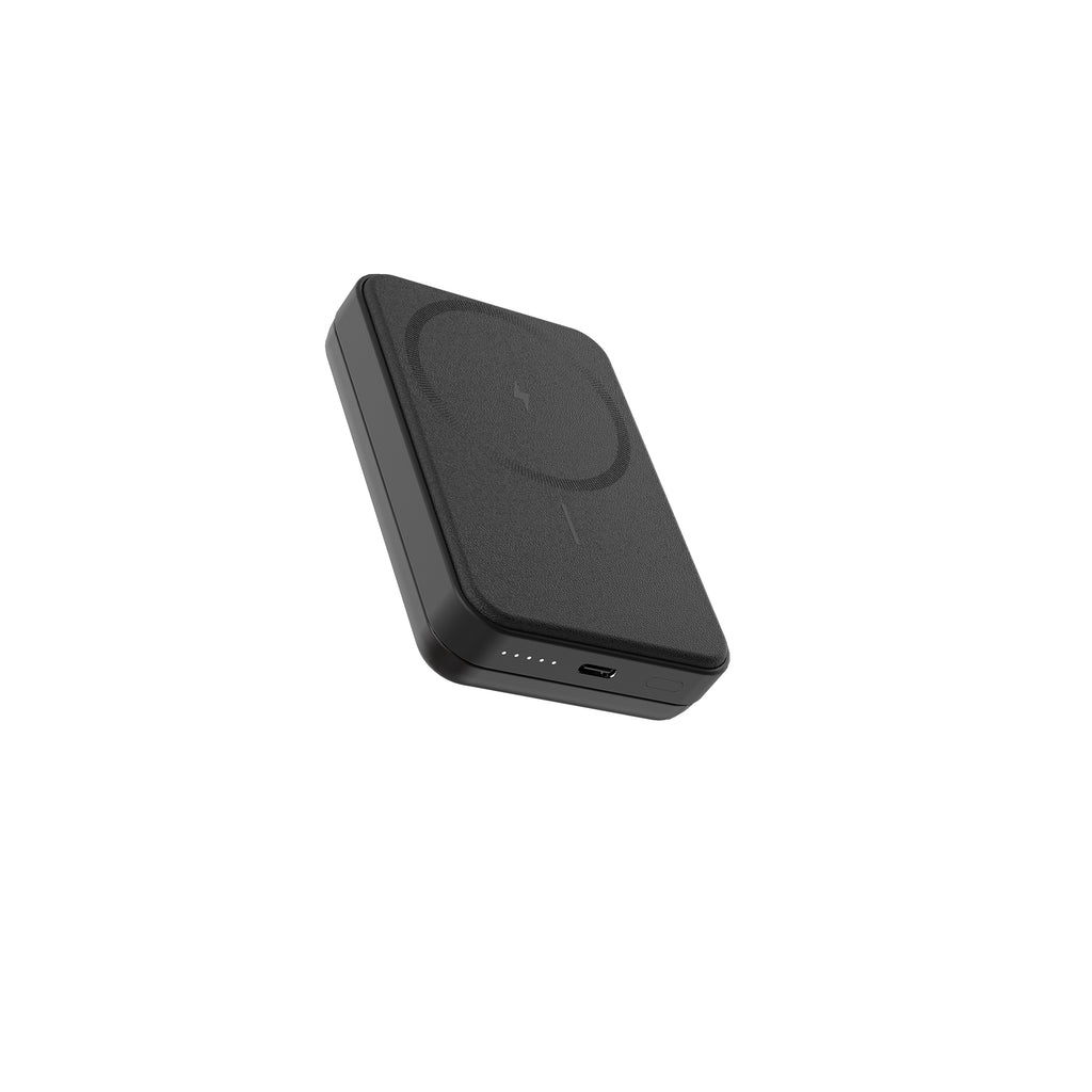 BNY for Magsafe Battery Pack, 10000mAh Wireless Portable Charger, PD18W USB-C Fast Charging Leather Magnetic Power Bank