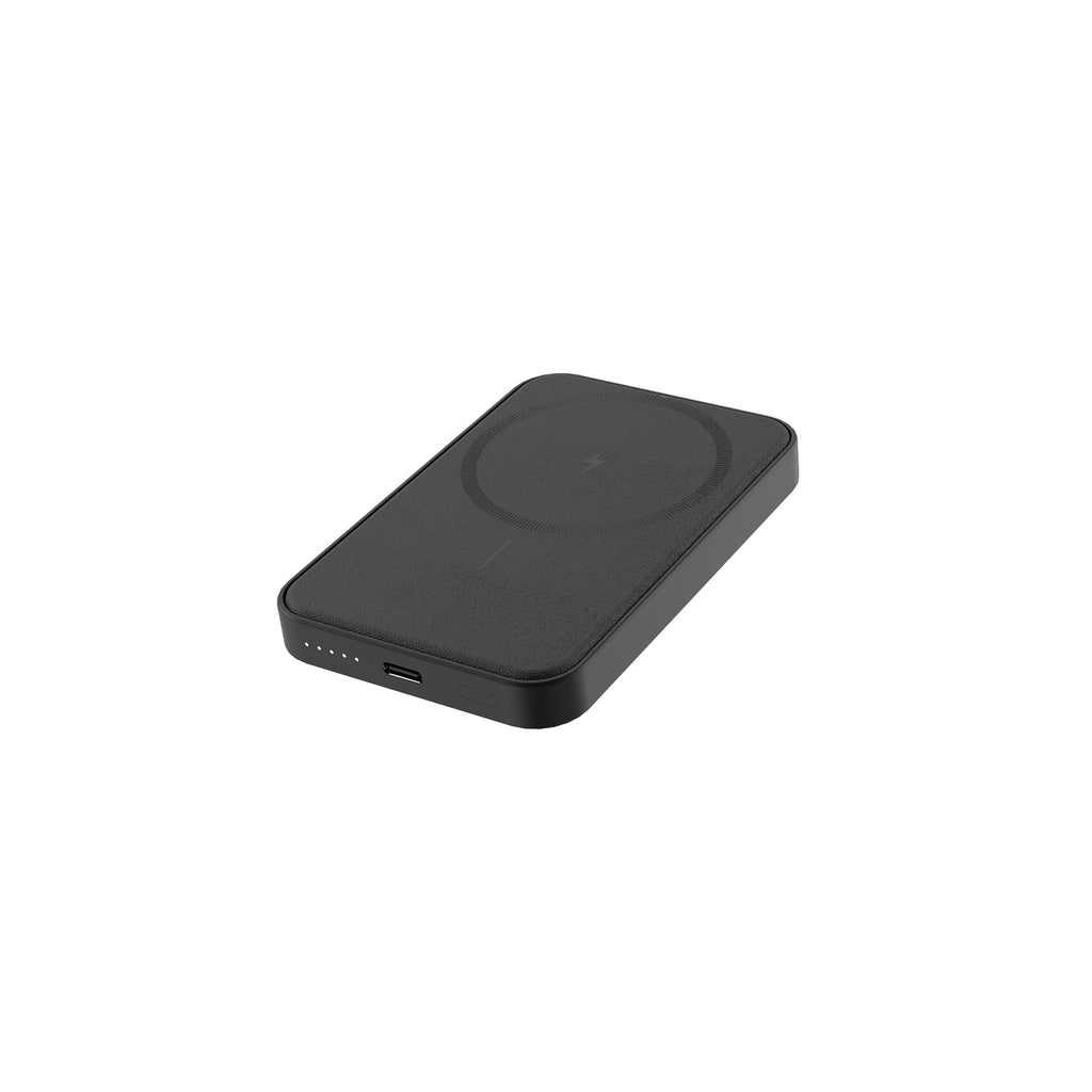 BNY for Magsafe Battery Pack, 5000mAh Wireless Portable Charger, PD20W USB-C Fast Charging Leather Magnetic Power Bank