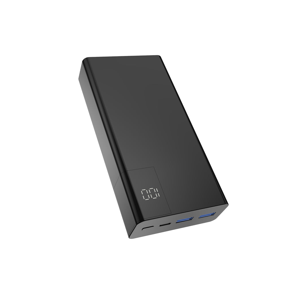 BNY for 20000mAh Portable Charger Lithium-Polymer Battery 12W or PD20W+22.5W LCD Digital Display
