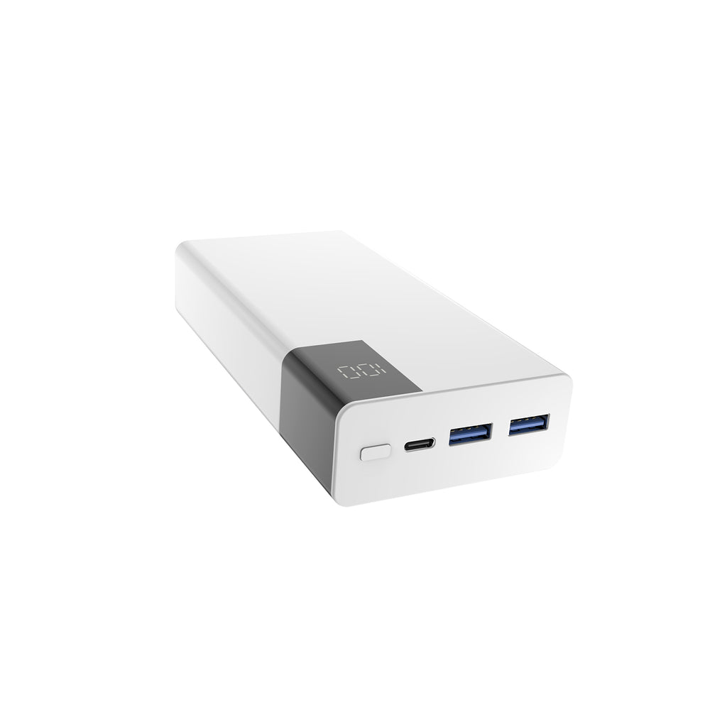 BNY for 20000mAh Portable Charger Lithium-Polymer Battery 12W or PD20W+22.5W LCD Digital Display