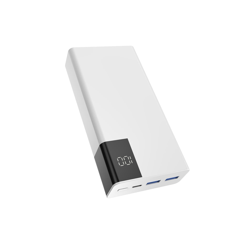 BNY for 20000mAh Portable Charger Lithium-Polymer Battery 12W or PD20W+22.5W LCD Digital Display