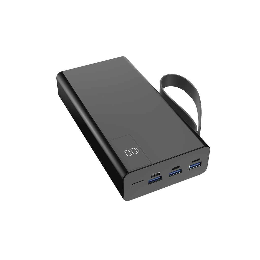 BNY for 30000mAh Portable Charger Lithium-Polymer Battery 12W or PD20W+22.5W LCD Digital Display
