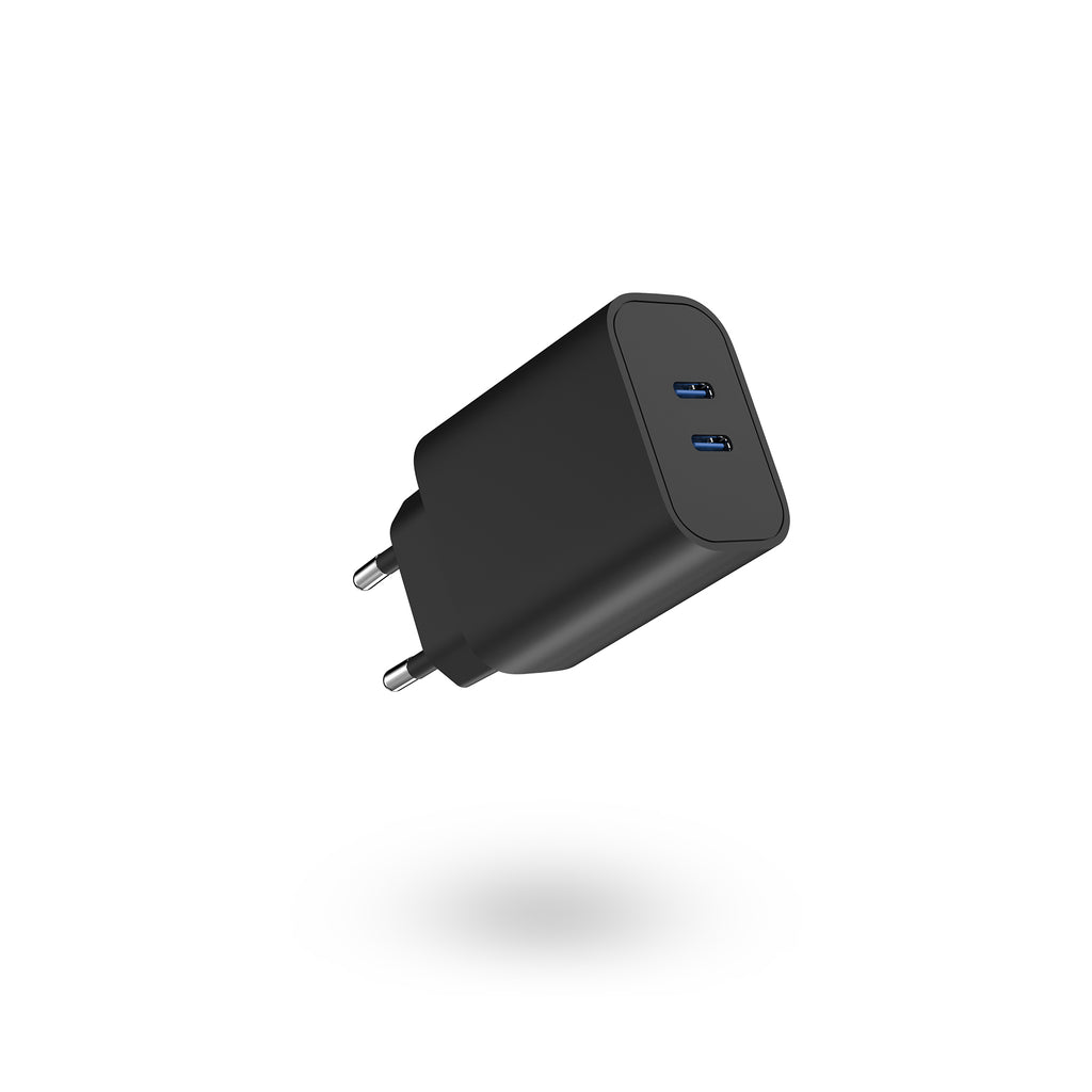 BNY for PD20W Wall Charger with 2×USB Quick Charging Adapter Portable