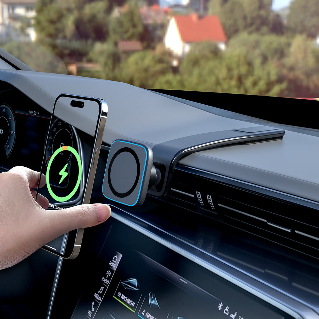 BNY of 15W Wireless Charger Magnetic Mount with Magsafe Phone Holder